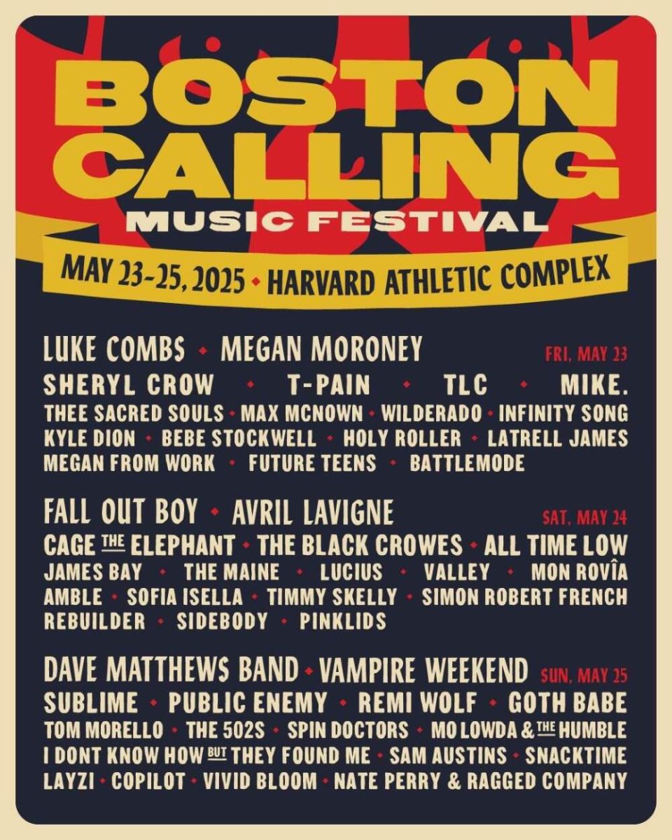 Boston Calling poster